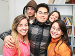 Priscila Martins, Raul Lopes, Jos Victor Gonalves, Juliana Martins e Gabriela Gonalves