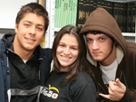 Ian Augusto de Oliveira, Juliana Martins e Raul Lopes