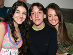 Aline Zanotto, Joo Victor e Eliza Almeida