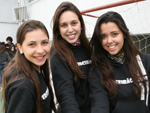 Paola Bianki, Ana Paula Vaz Pires e Caroline Vieira