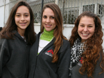 Nathlia Duarte de Souza, Mauara Alves e Ana Luiza Horstmann