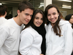 Lucas Gonalves, Bruna Simes e Camila Maaneiro