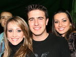 Elisiane Rodrigues, Renan de Oliveira e Camila Jucoski