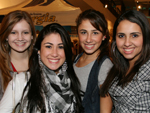 Fernanda Struecker, Marina Goulart, Amanda Arajo e Lilian Jacques