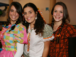 Janaina Fialho, Paola Mello e Ana Clara Ferreira