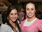 Jainara Roslindo e Maria Eduarda de Silveira