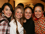 Fernanda Rosa, Rayane Peled, larissa vila e Fernanda Strazzer