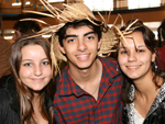 Luisa Conrad, Saulo Costa e Lian Soares