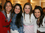 Lisa Vieira, Julia Sganzerkla, Gabriela Molim e Natalia Gonzales