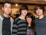 Mateus Abreu, Marcelo Farias, Bianca Martins e Raul Effting