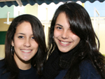 Camile Mazzolli e Thaysi Cardoso