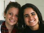 Mariana Santos e Janine Michels