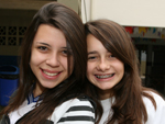 Gabriella Maciel e Jlia Mafra