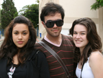 Julia Godinho, Milton Schubert e Michelle Melkiewiez