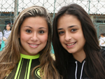 Giovana Rastelli, Iramaya Oliveira e Gabriela Lenzi