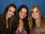 Larissa Roth, Marina Paiva e Tanandra Cardoso