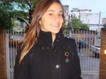 Isadora Mortari, 15 anos, do Colgio Anchieta, usa casaco de l preto esportivo com fechos e botes. O modelo justo  uma boa pedida para usar com jeans ou legging