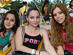 Cristine Machado, Fernanda Pedroso e Caroline Obrugon