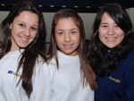 Gabriela Nascimento, Jlia Rhenius e Betina Campos