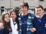 Jssica Reis, Julia Didati, Fernando Weigl e Felipe Orlandin