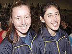 Eduarda Scherer e Eduarda Belger - Colgio CEAT, de Lajeado