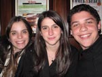 Talita, Isabel e Carlos