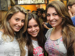 Vanessa Vieira, Brbara Christofoli e Camila Schardosim