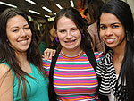 Lua Borges, Marcela Petersen e Vitria Gonzaga