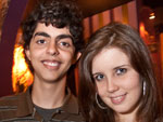 Gustavo Fernandes e Louise Hogrefe