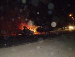 Acidente na BR-470 deixa dois mortos prximo ao trevo de acesso a Pomerode, em Blumenau