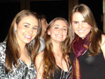 Thamires Galiotto, Laura Pellenz e Mariana Carrer