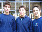 Joo Felipe Pretto, Thiago Sereno e Felipe Jnior