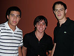 Patrick (Rio Branco), Luiz (Pedroso), Tiago (Rio Branco)