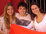 Athena Pacheco, Cssio Mensch, Maria Jlia Goulart e Victria Coufal