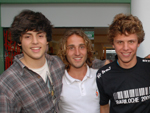 Rodrigo Baez, Luan Machado, Alexandre Niederaurer, Augusto Mendes