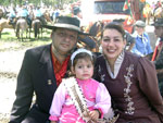 Jorge Luis enviou a foto de sua filha Tayna no desfile de 20 de Setembro deste ano.