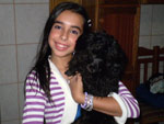 Essa menina linda  a Izadora minha irm de 12 anos com sua cachorrinha Sofia no colo. Beijos da mana Katilce Santos.