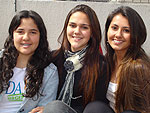 Marcela Dutra, Paula Anele e Mariane Botti 