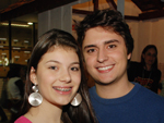 Thais Dalri e Cleber Machado