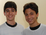 Pedro Santiago, Thiago Viviani e Ryan Serafim