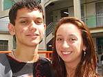 Rafael Silveira e Ana Paola Russo