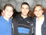 Gabriel Carrer, Rodrigo Brando e Otvio Martins