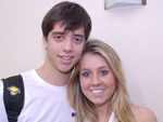 Matheus Berkenbrock e Maria Eduarda Philippi Silva