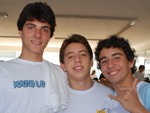 Lucas Chiappin, Henrique Bianchi e Leonardo Aguiar