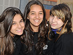 Stephanie Baldi, Gabriely Pires e Francielle Sehn