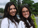 Carolina Deschamps e Ana Caroline