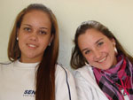 Bruna Luiza e Maria Eduarda