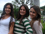 Michelly Mueller, Jennifer Koprowski e Amanda de Oliveira