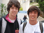 Luan Deggau e Pedro Mallmann