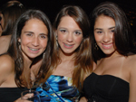 Luisa Vasconcelos, Mariana Farias e Aline Rossi